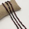 8X6 MM Şekilsiz Doğal Kesim Lal Garnet ( Granat ) Taşı Dizi